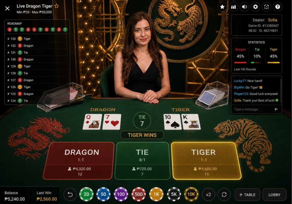 Live Dragon Tiger